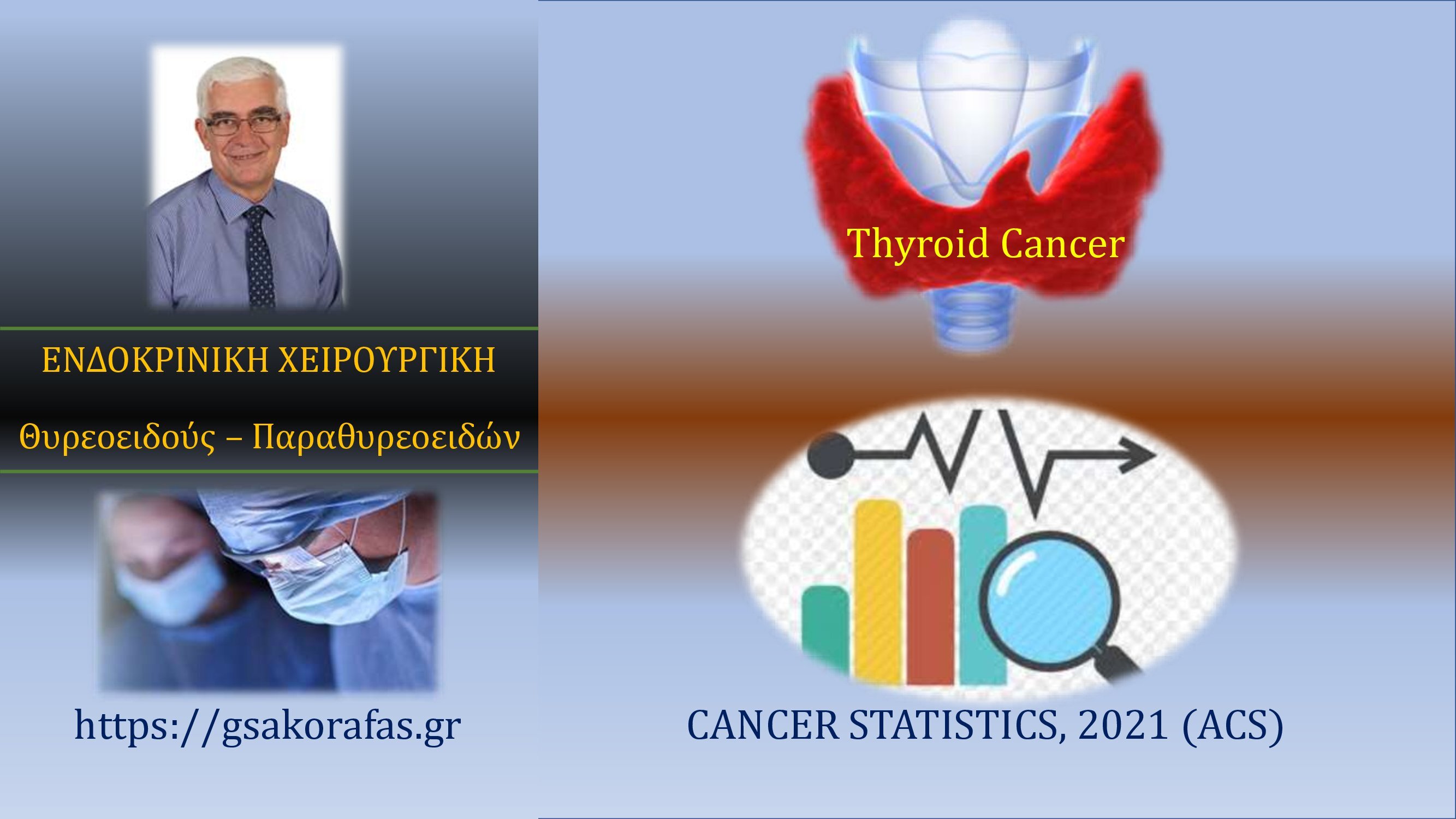 Καρκίνος θυρεοειδούς – Στατιστικά Δεδομένα 2021