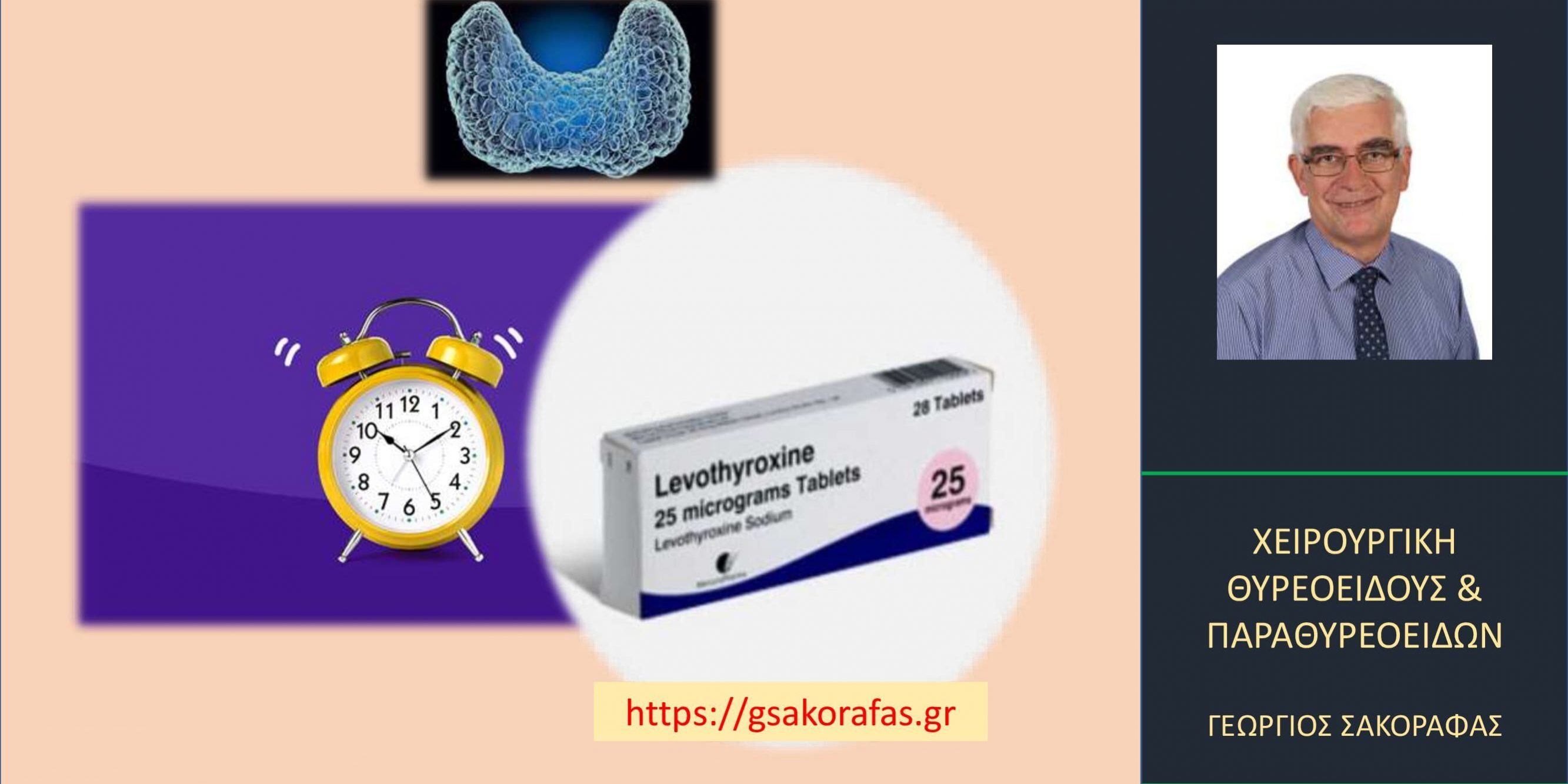 Θυροξίνη (λεβοθυροξίνη) μετά από επεμβάσεις θυρεοειδούς (θυρεοειδεκτομή)? (Α) Πότε και πώς θα πρέπει να χορηγείται?