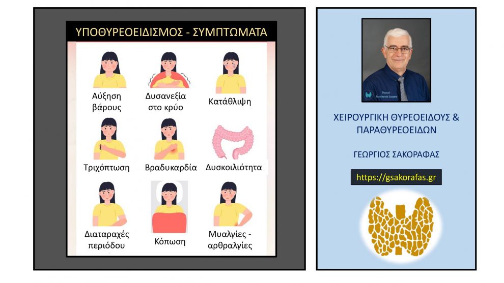 Υποθυρεοειδισμός συμπτώματα 9 0 5