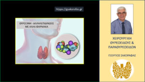 Θυροξίνη – φάρμακα που μπορεί να επηρεάσουν την δράση της